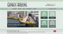 Desktop Screenshot of expresshousing.dk